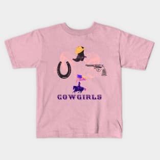 Cowgirls Kids T-Shirt